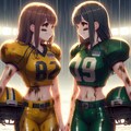 🏈泥まみれの女子アメフト 124 8枚目