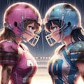 🏈泥まみれの女子アメフト 124 4枚目