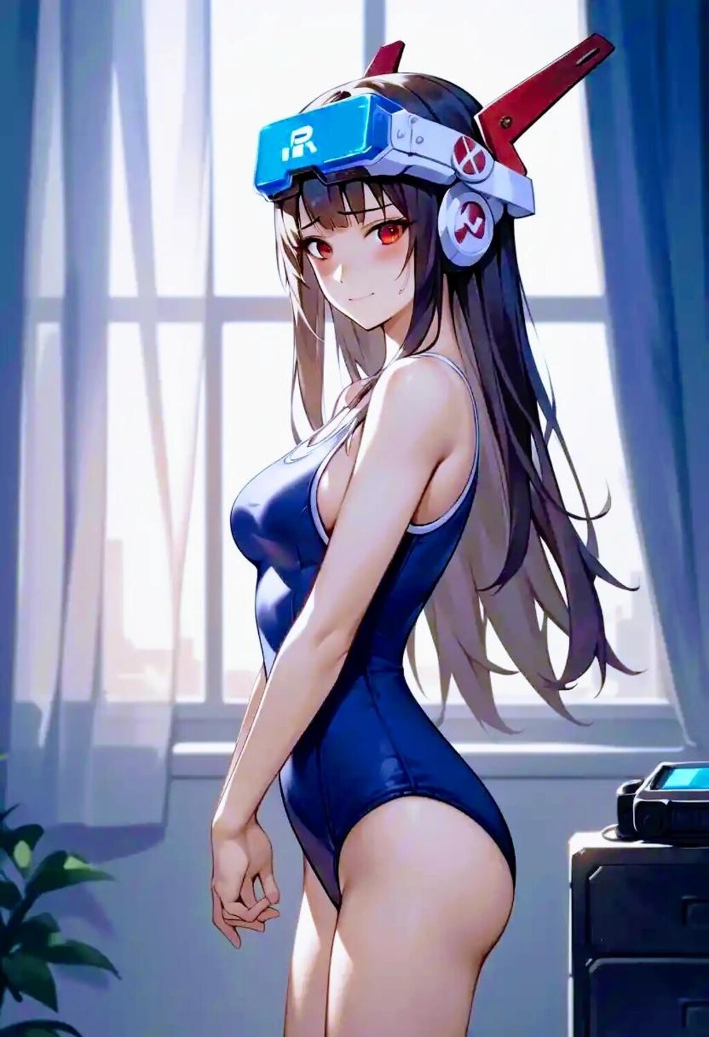 VRゴーグル装着ししょちゃんちちぷいちゃん