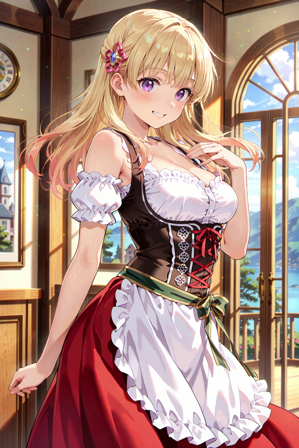 ディアンドル娘 Z318