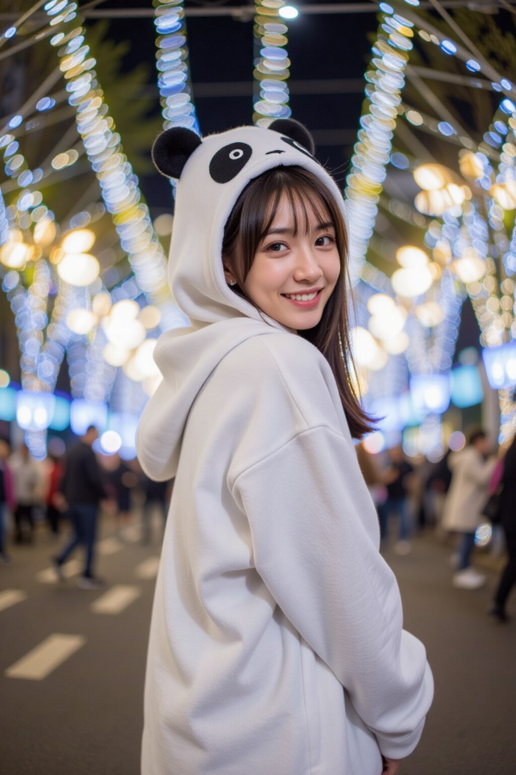 振り返りパンダ