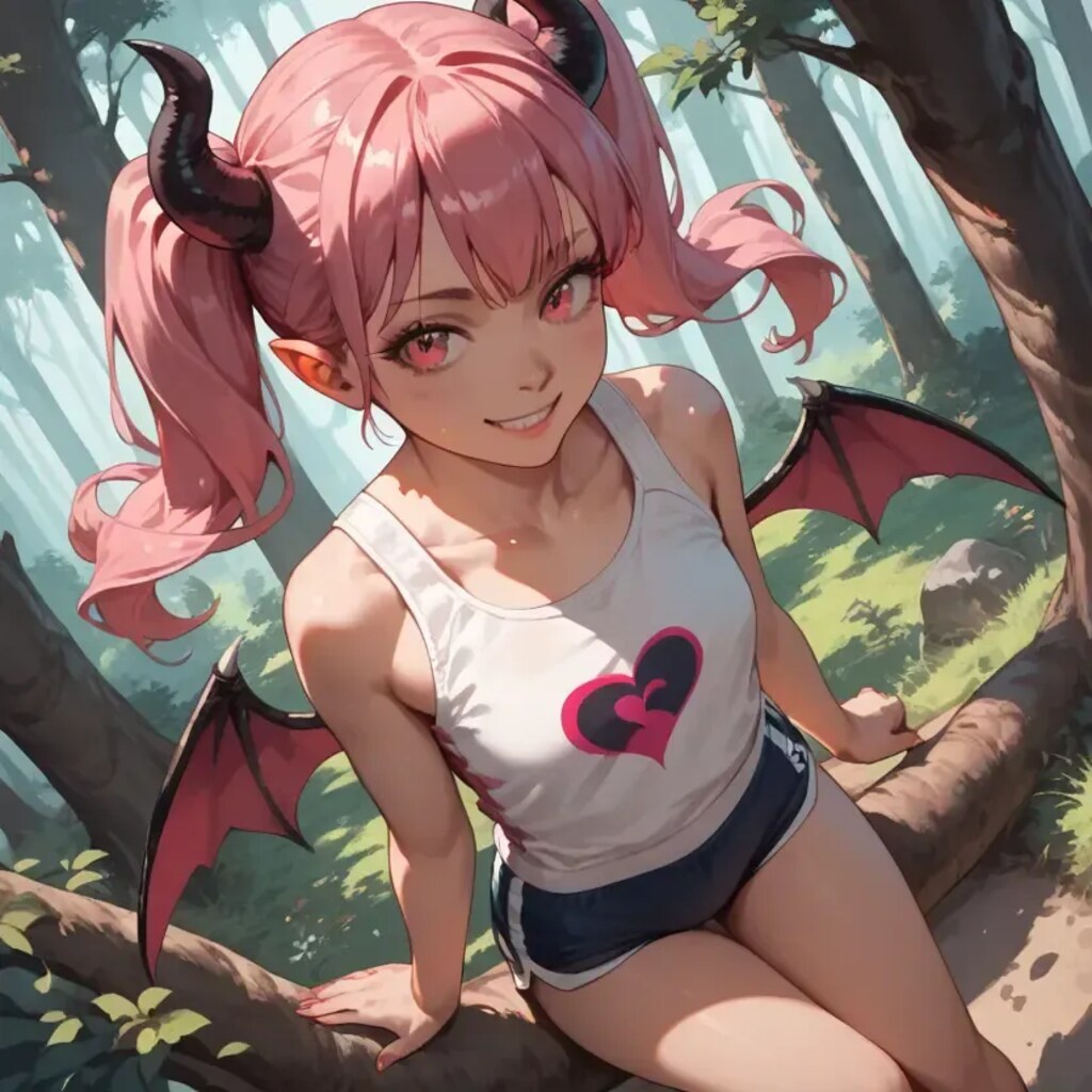 悪魔の笑みと涙