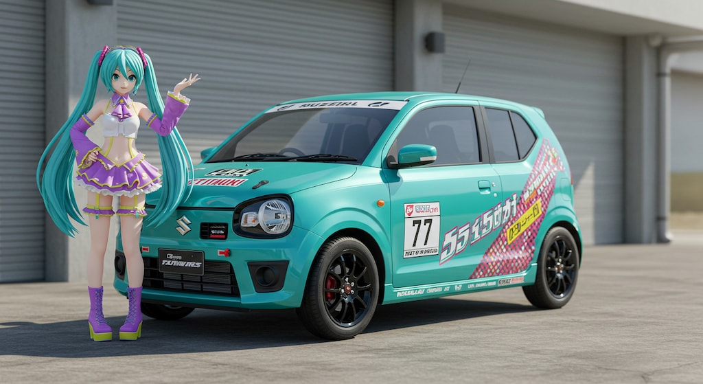 アルトワークスと初音ミク