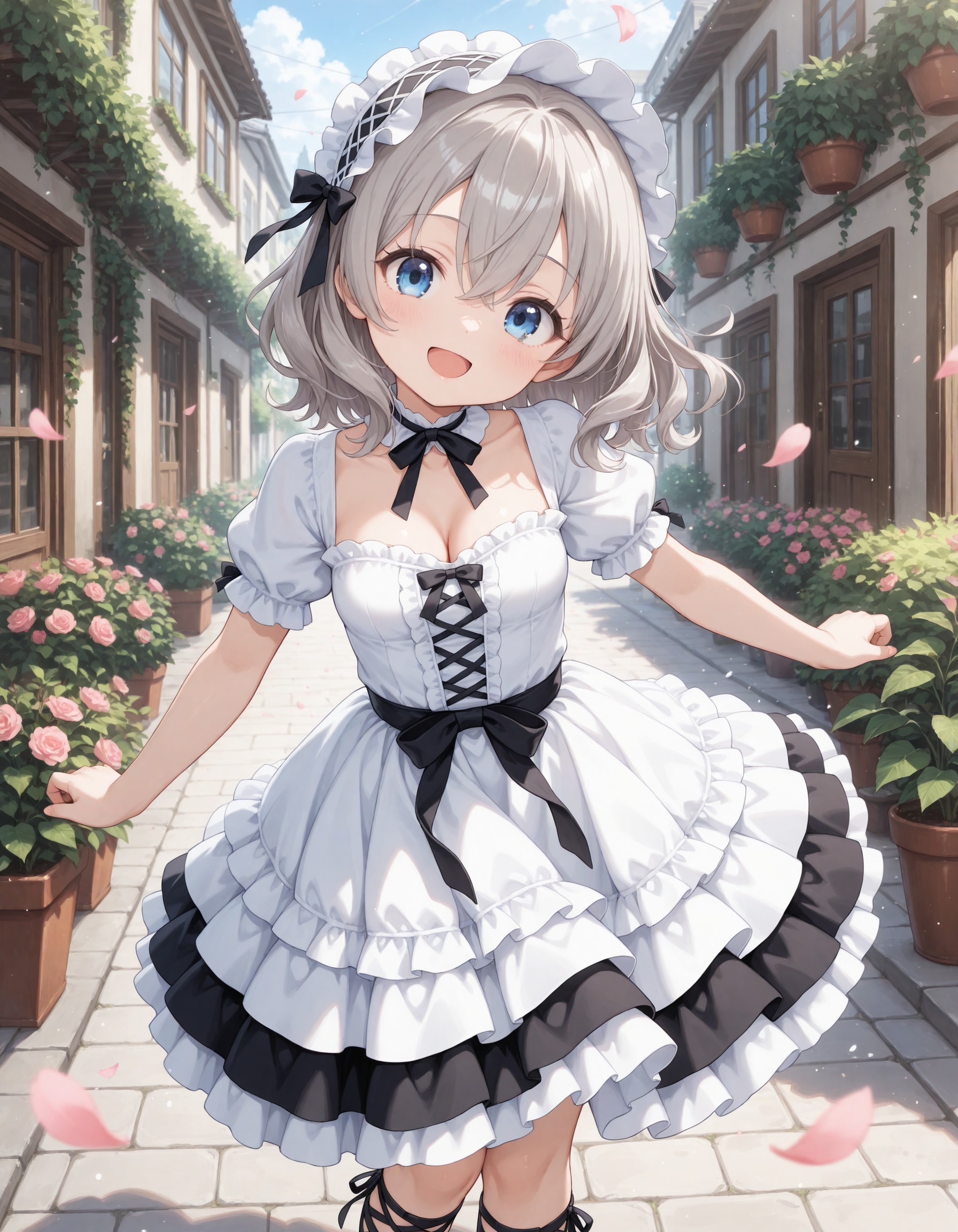 白ゴスなノワちゃん | の人気AIイラスト・グラビア