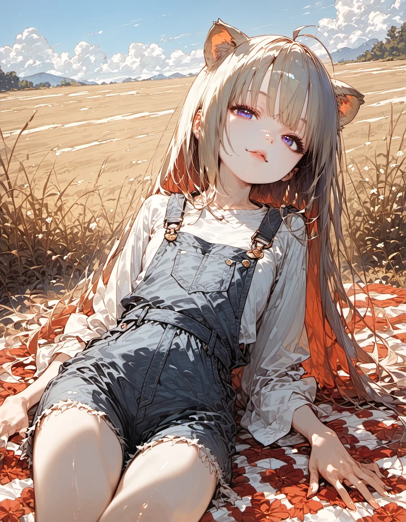 Resting Beside the Harvest Wind