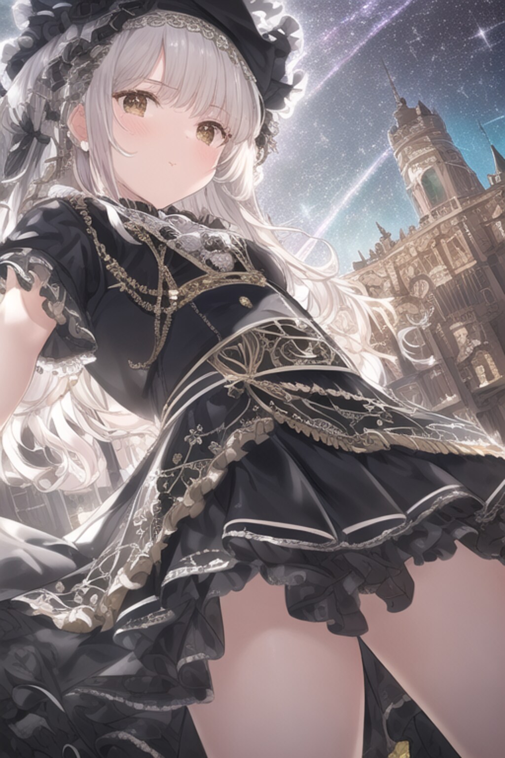 035：幼稚園アイドル衣装（黒）