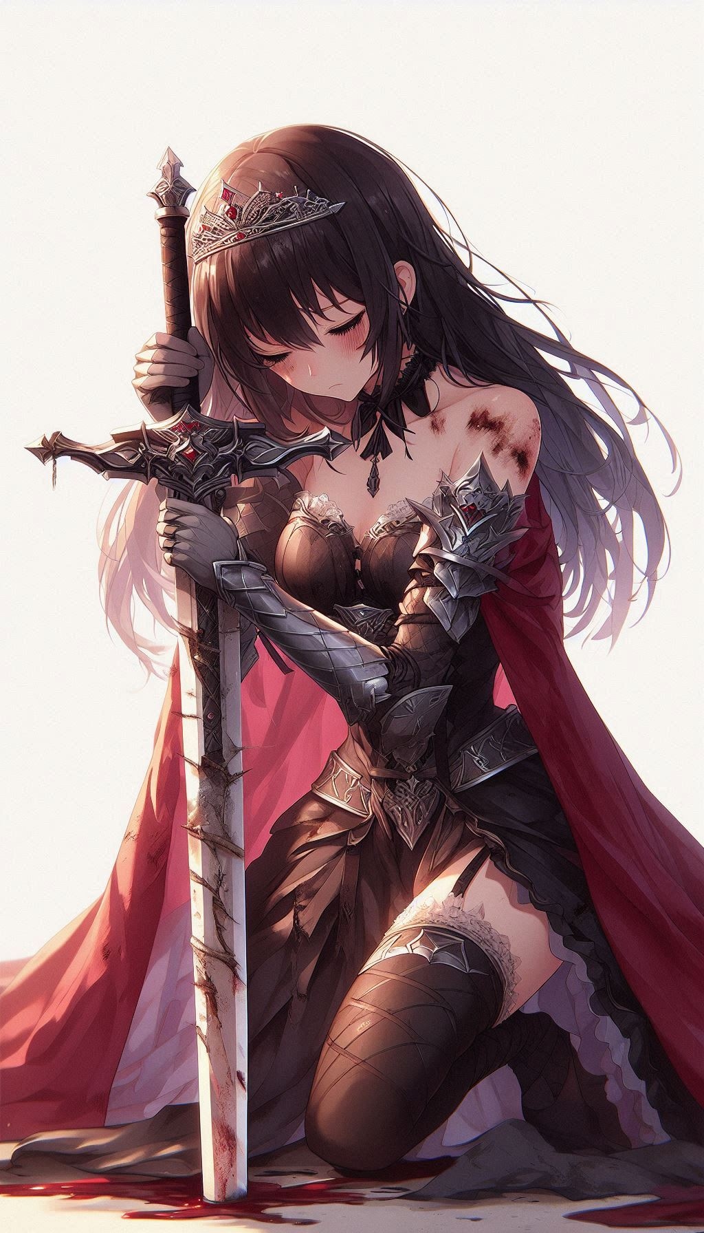 残念美人の敗戦国の姫騎士様