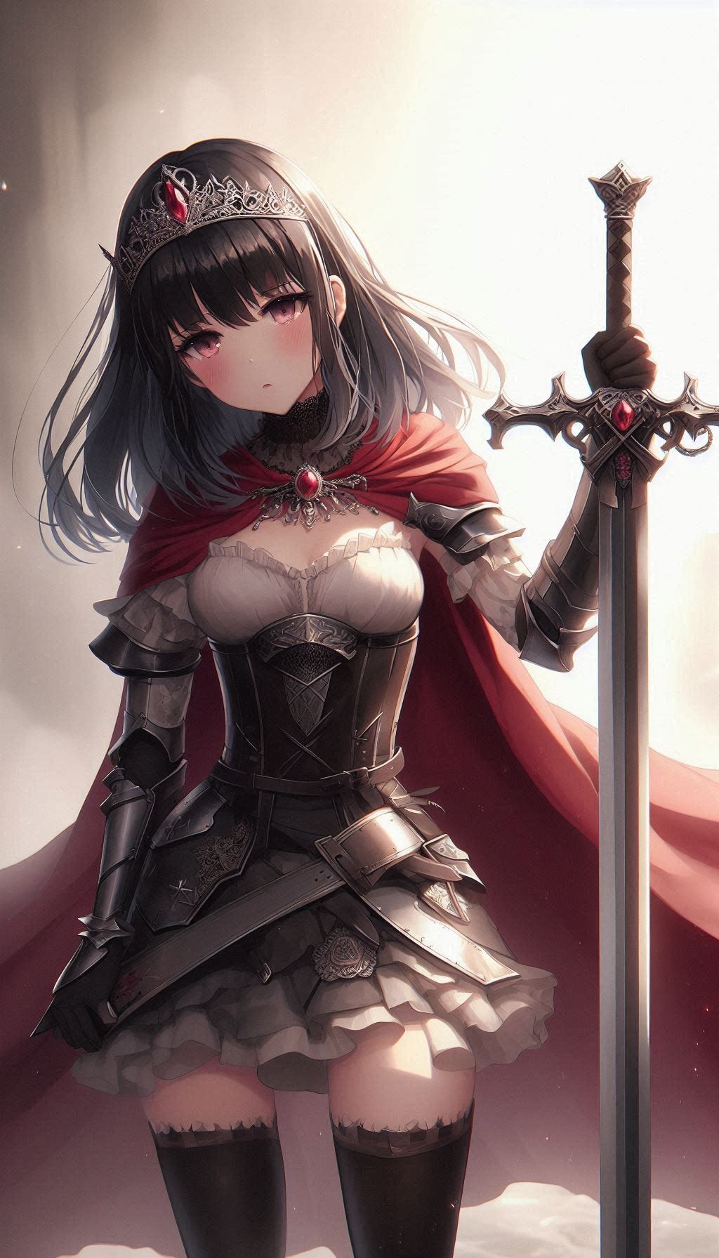 残念美人の敗戦国の姫騎士様