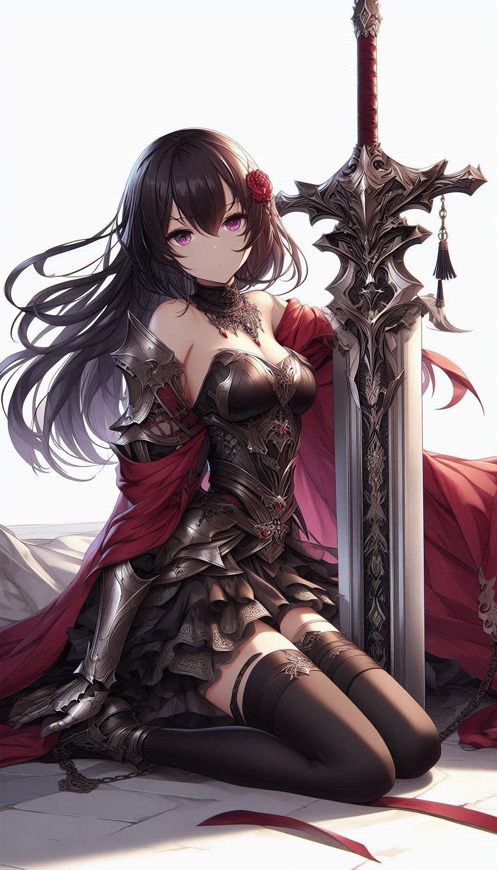 残念美人の敗戦国の姫騎士様