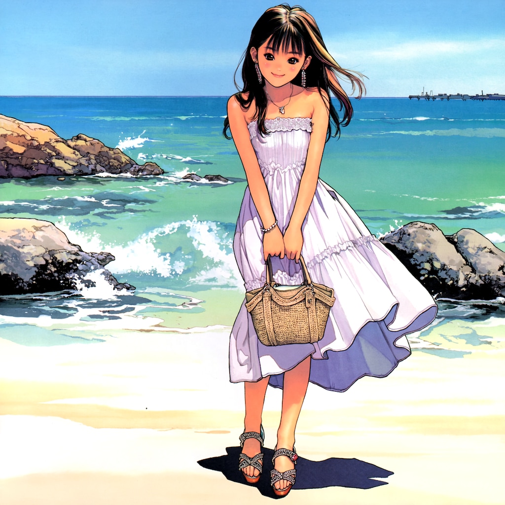 真夏のコーデ