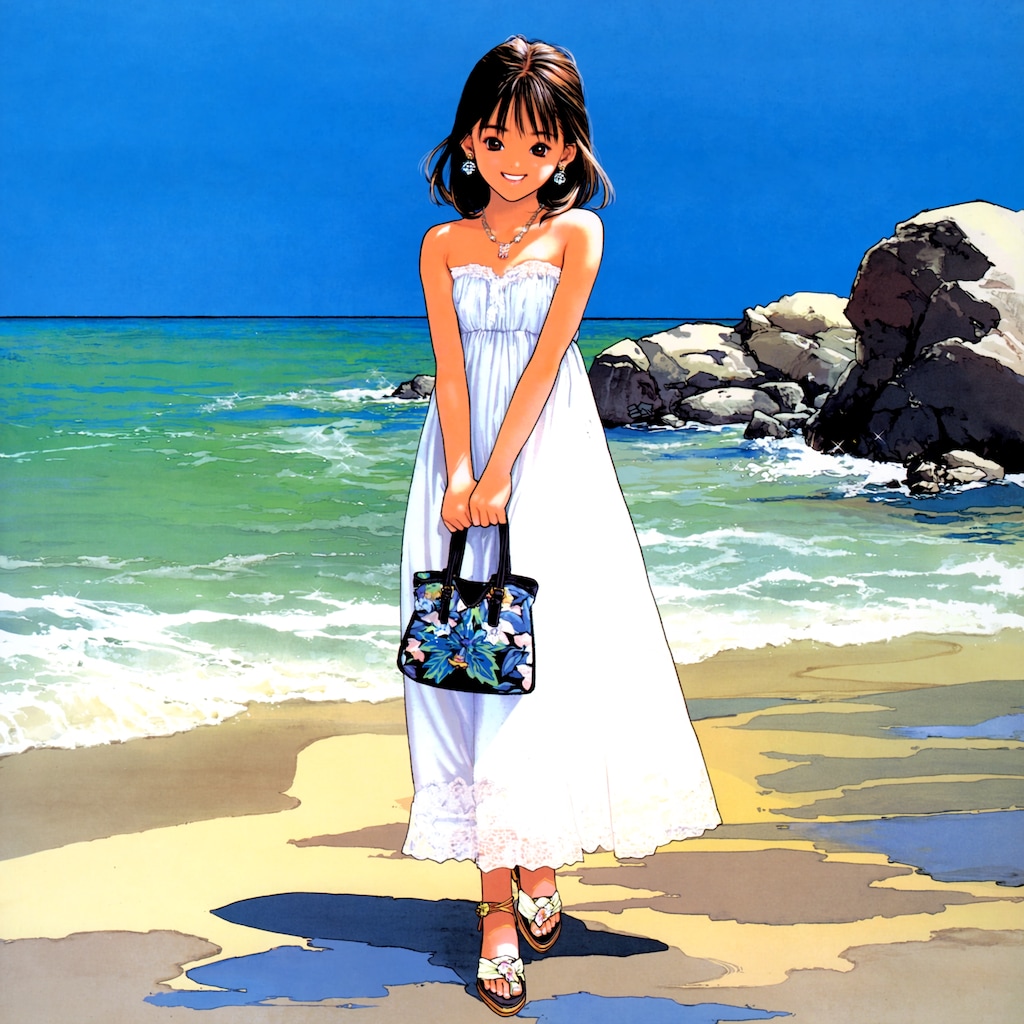 真夏のコーデ