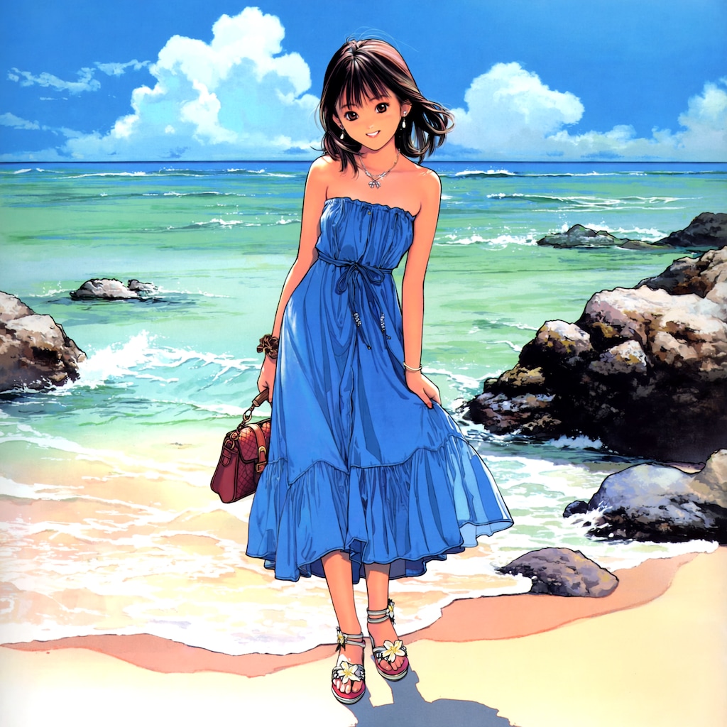 真夏のコーデ