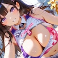 チアガールの少女 3枚目