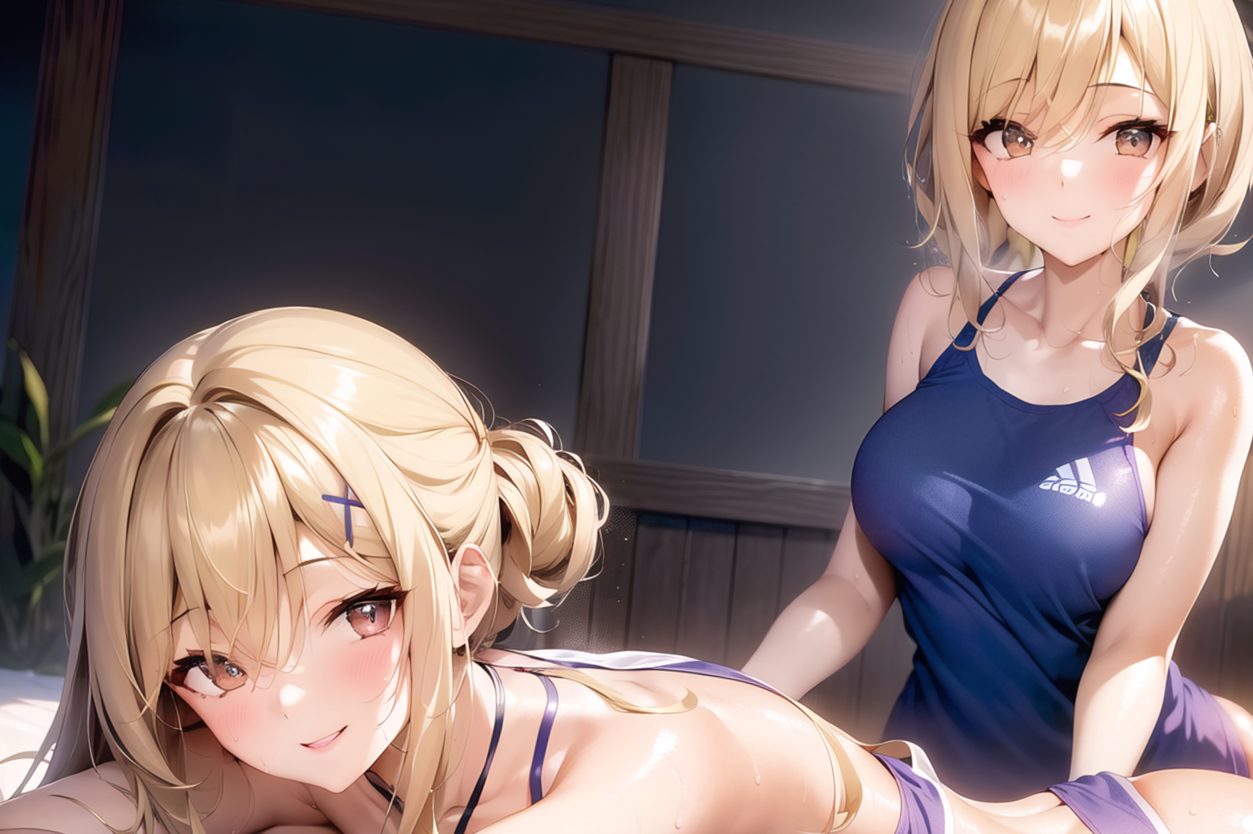 マッサージに身をゆだねて