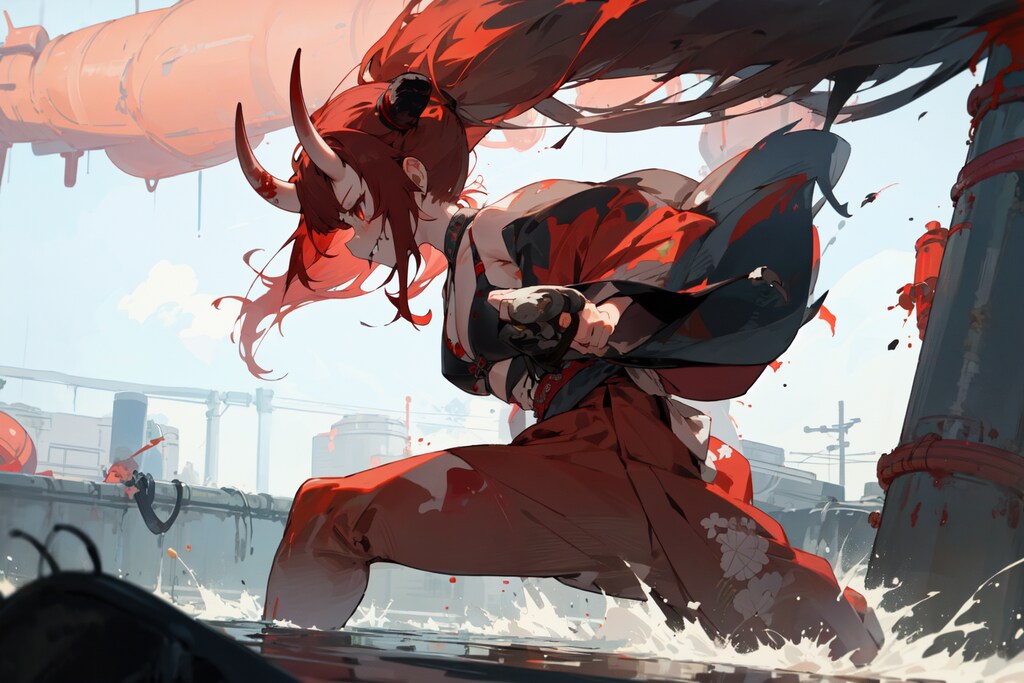 和風少女融合変身オニライザー