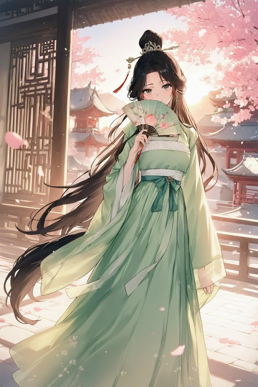 亭亭玉立
