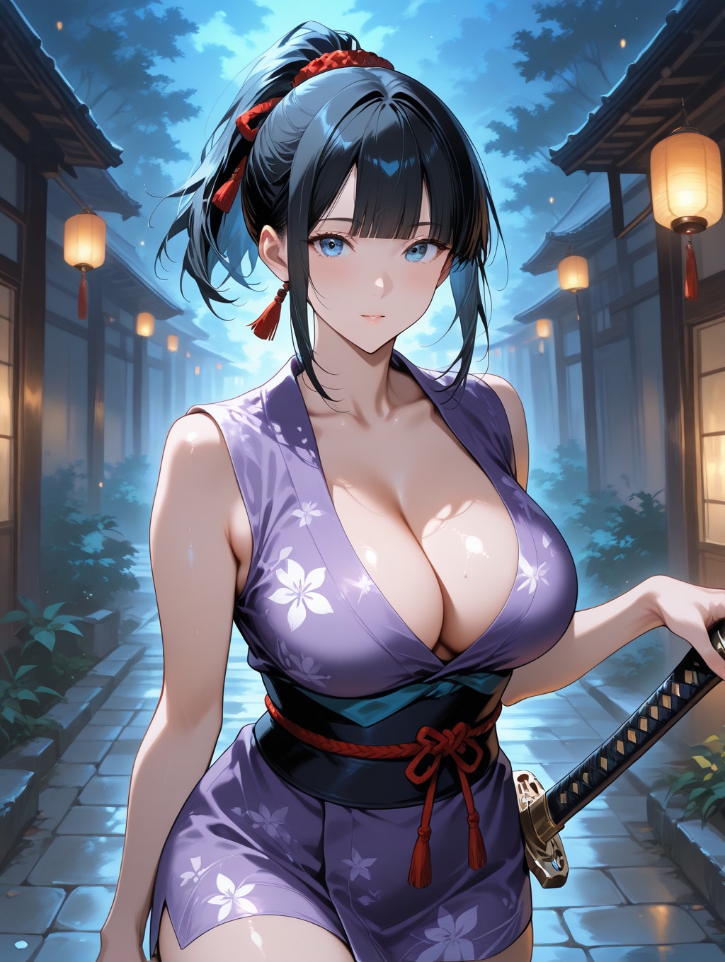 深夜に出会っては行けない女の子