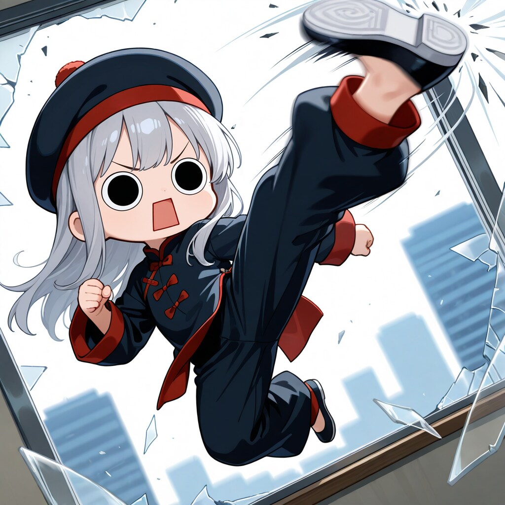えらいこっちゃイナ衣装でえらいこっちゃンフーをやってしまいよったえらいこっちゃ嬢