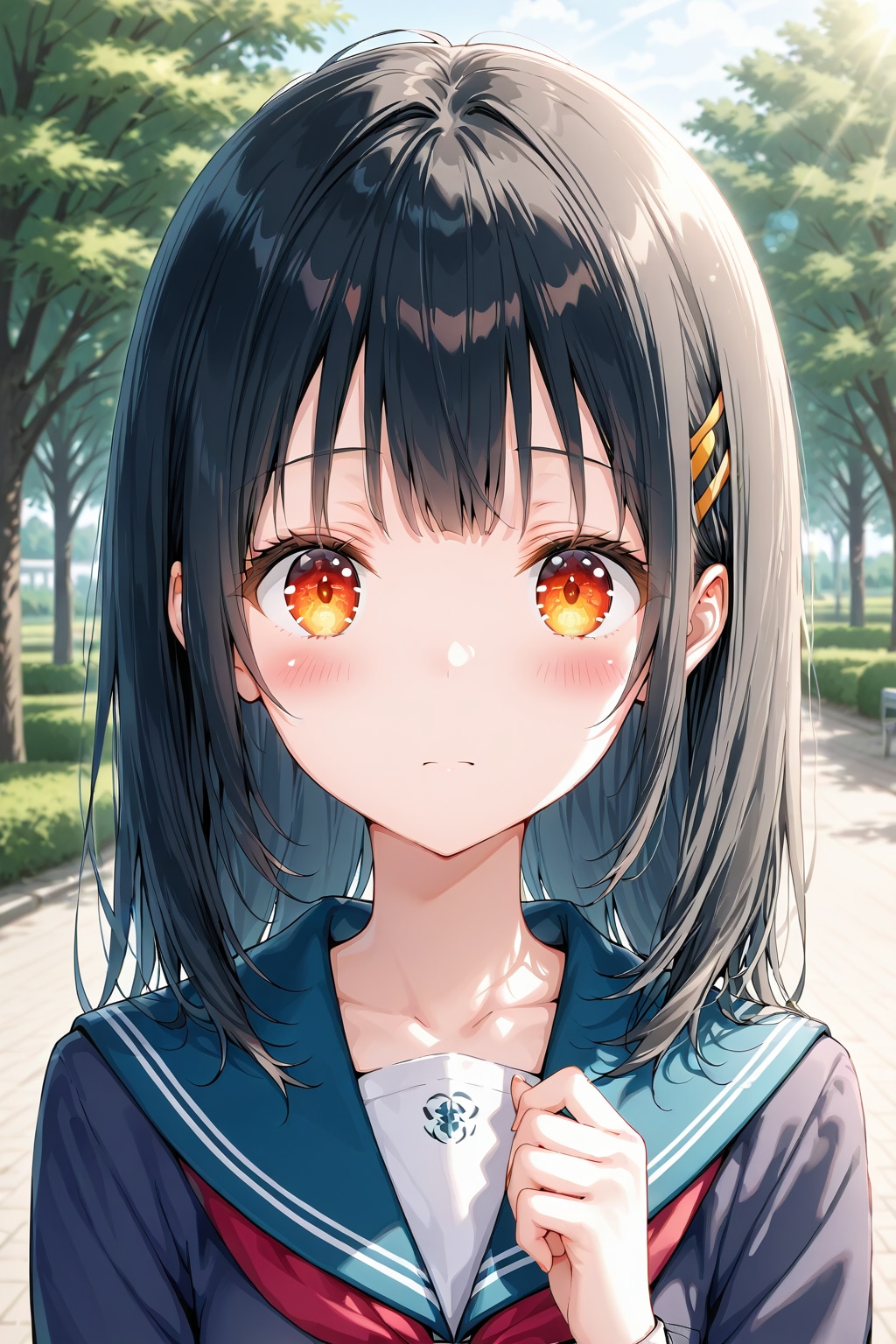 セーラー服の女の子