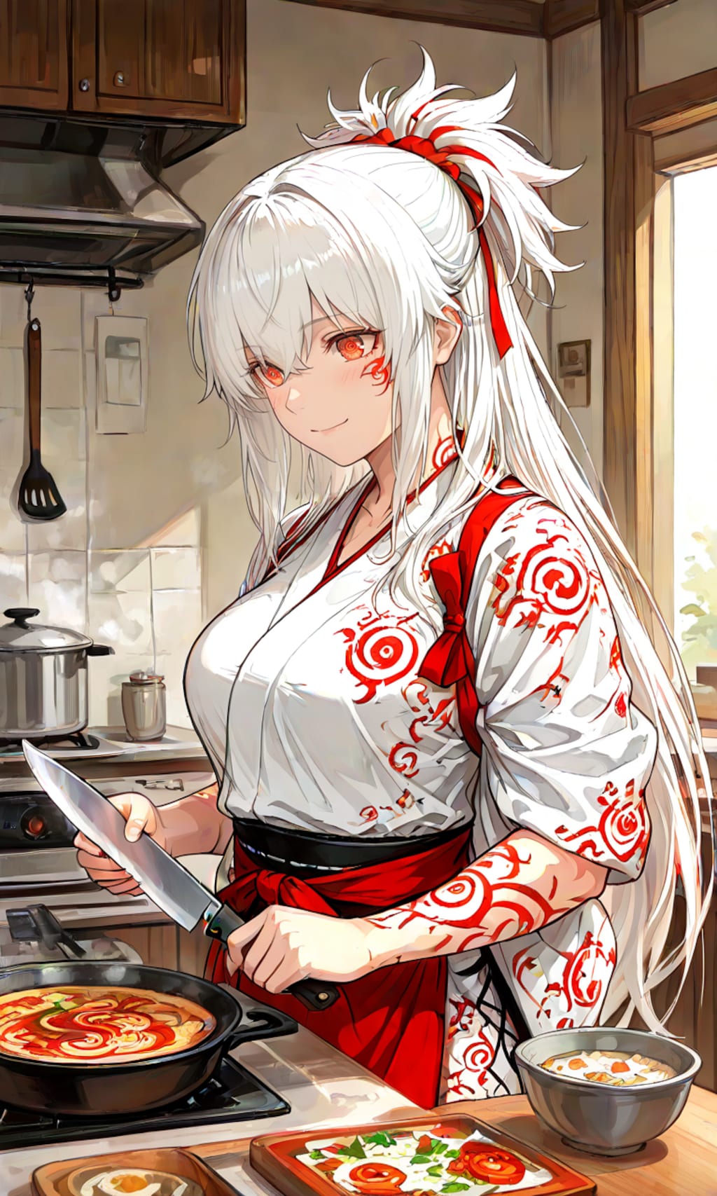 灯華  「今作ってるからね〜」