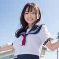 奥様セーラー服 2枚目