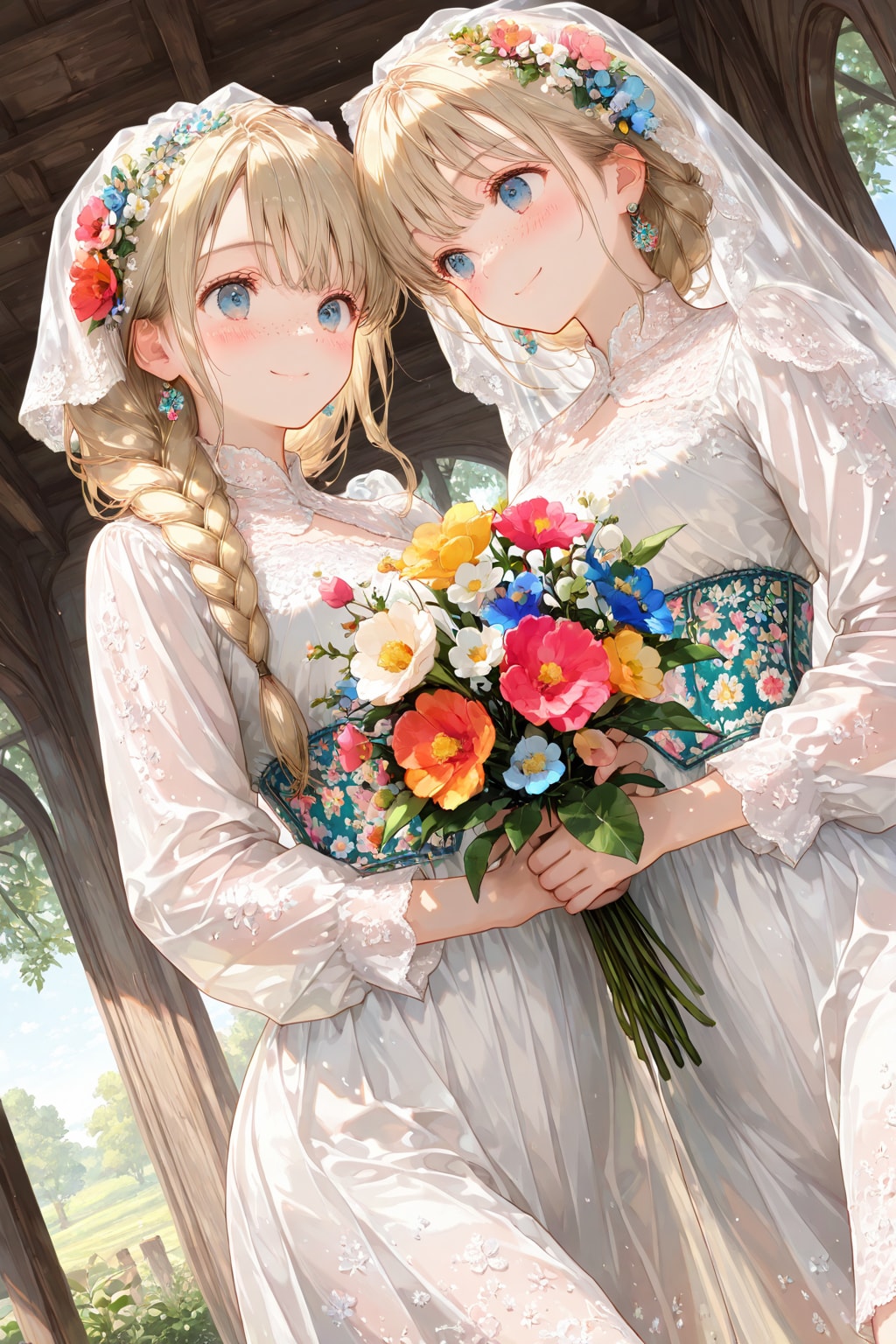 花嫁 | の人気AIイラスト・グラビア