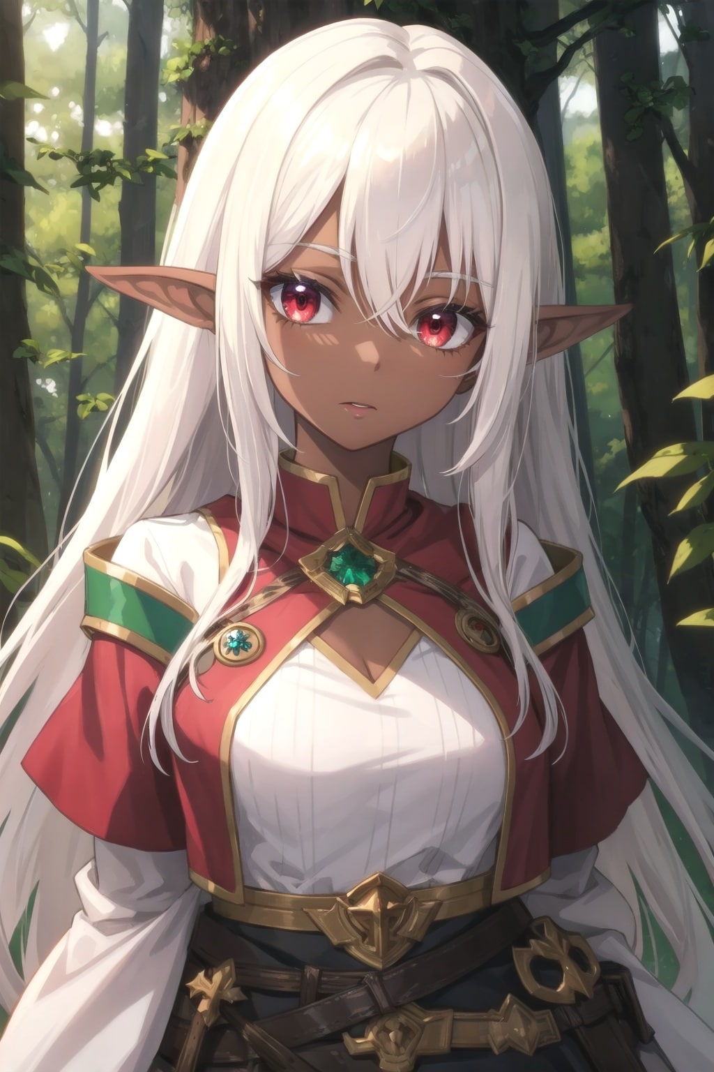 美少女ダークエルフ