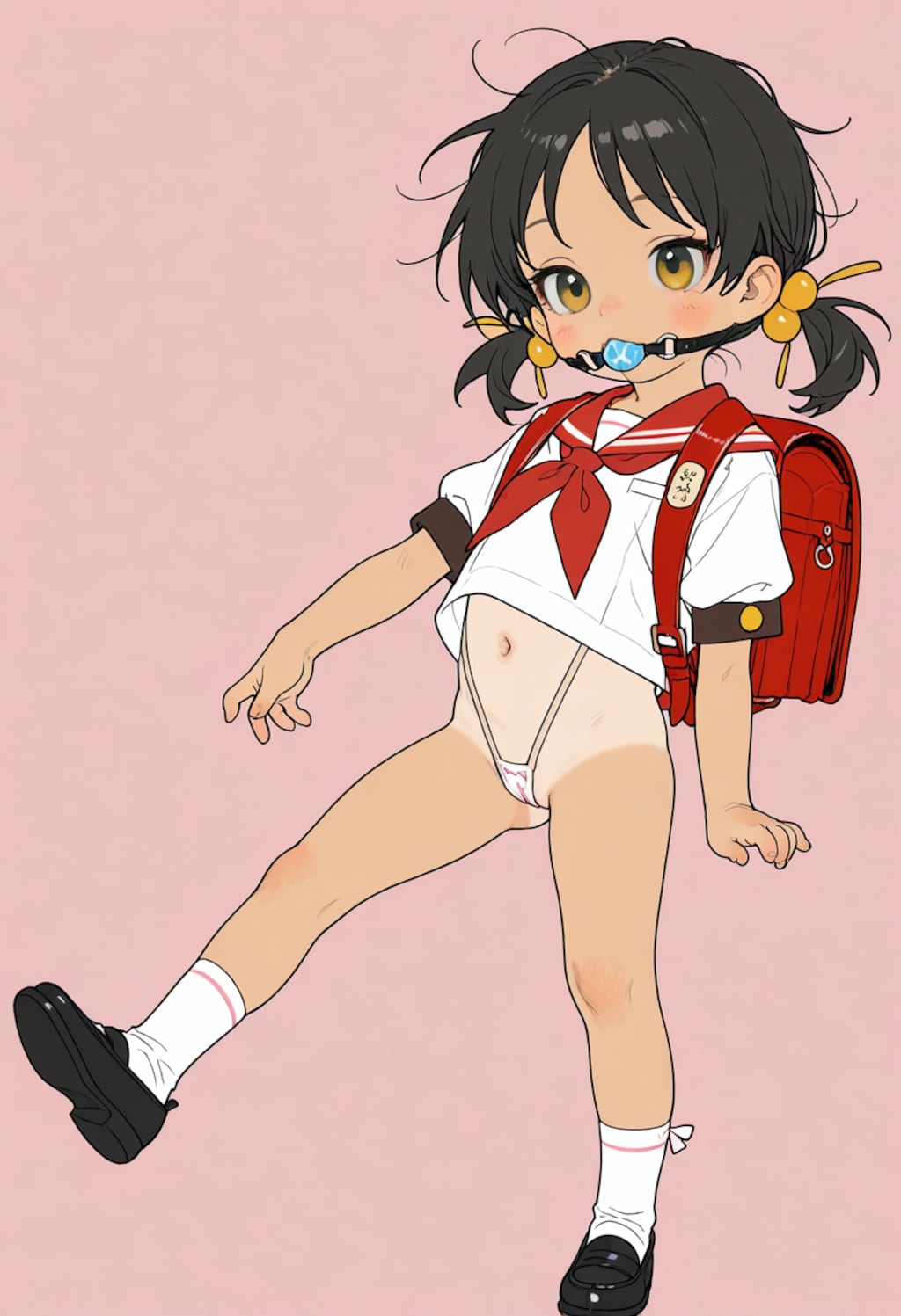 学生服のエッチな着こなし