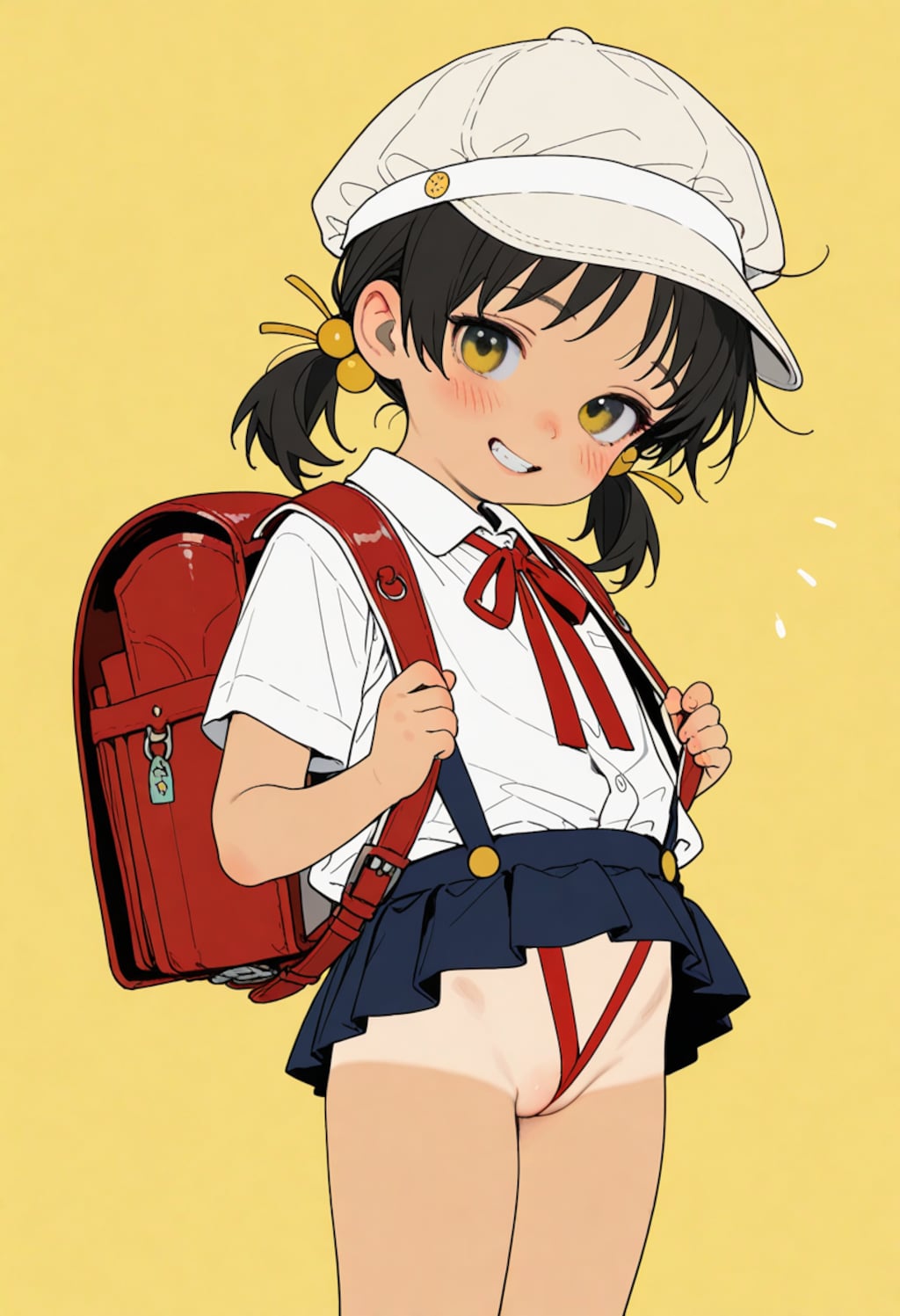 学生服のエッチな着こなし