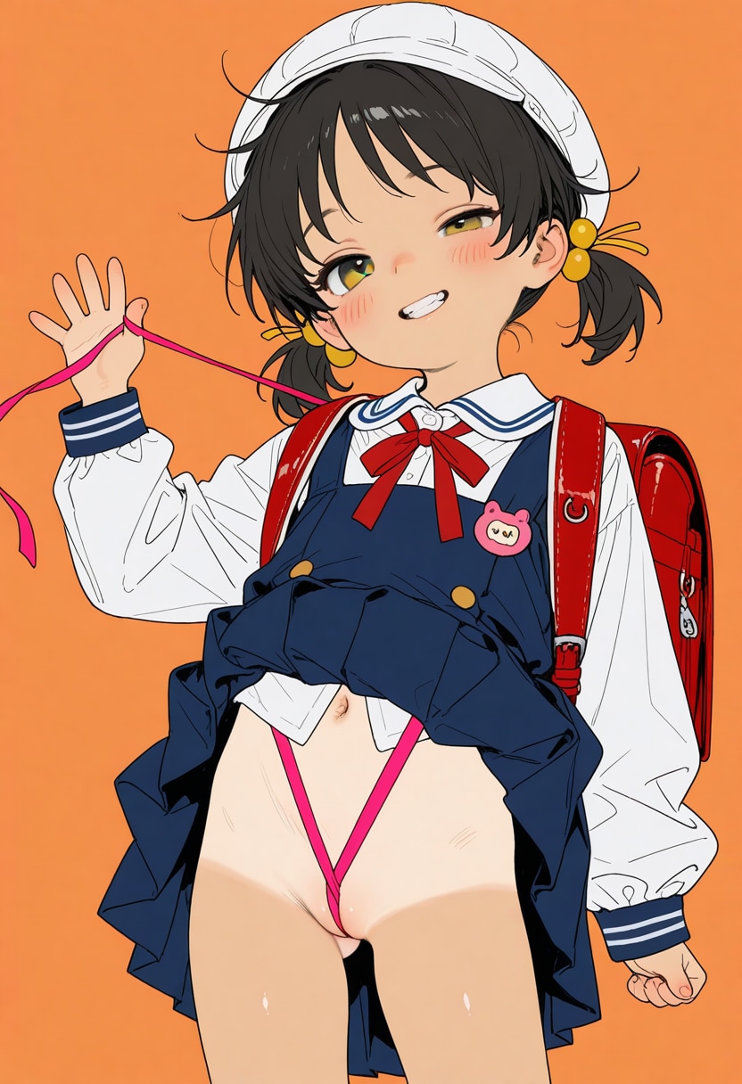 学生服のエッチな着こなし