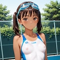 その１  水泳部の見学 8枚目