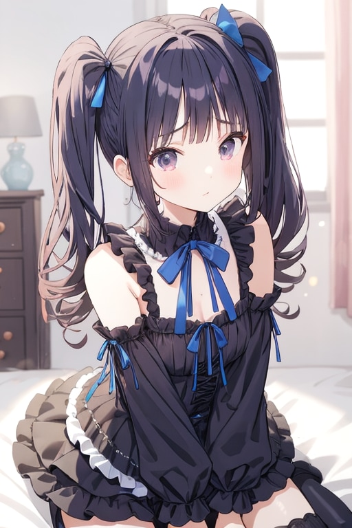 ゴスロリ美少女 | の人気AIイラスト・グラビア