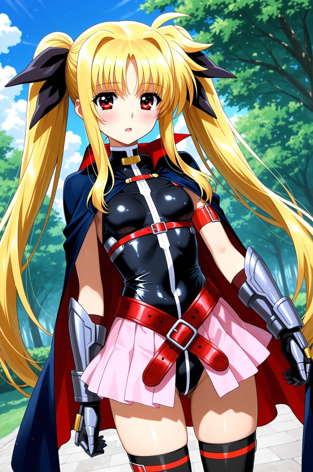 フェイト➡　この姿でデートなんて恥ずかしいな・・・