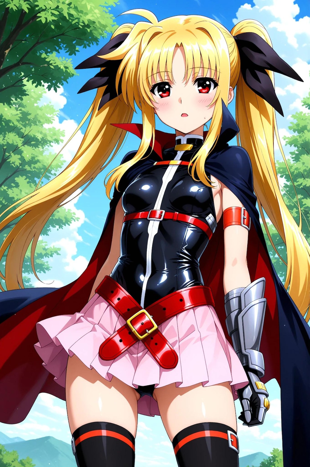 フェイト➡　この姿でデートなんて恥ずかしいな・・・