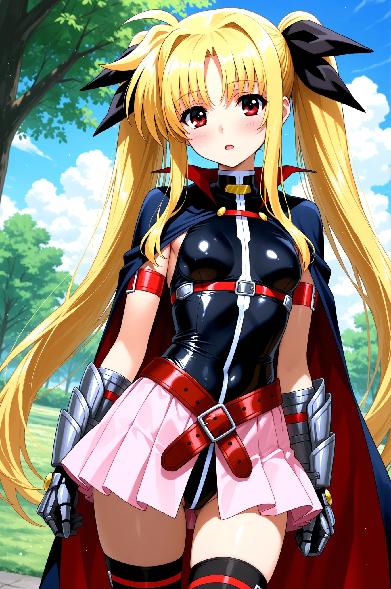 フェイト➡　この姿でデートなんて恥ずかしいな・・・ | の人気AIイラスト・グラビア