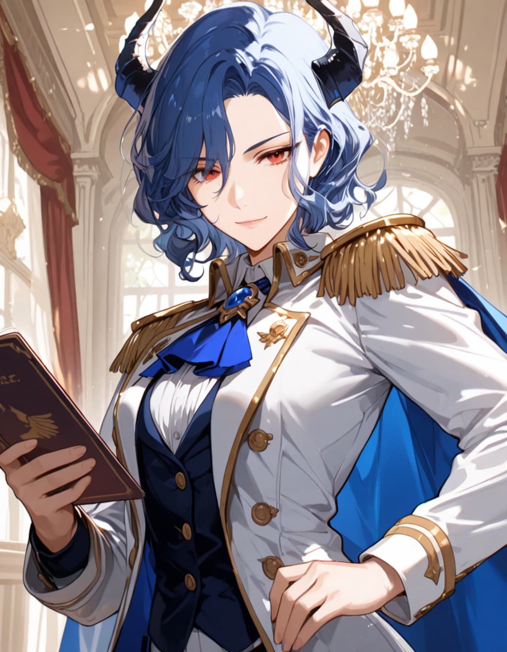 マリウス帝国軍総参謀・サーレン