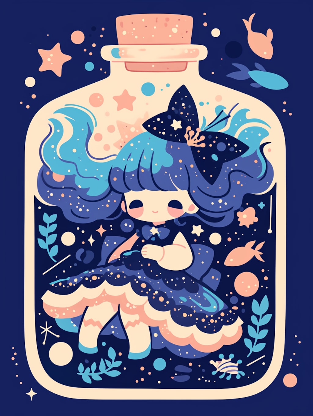 「瓶詰の少女」蒼72