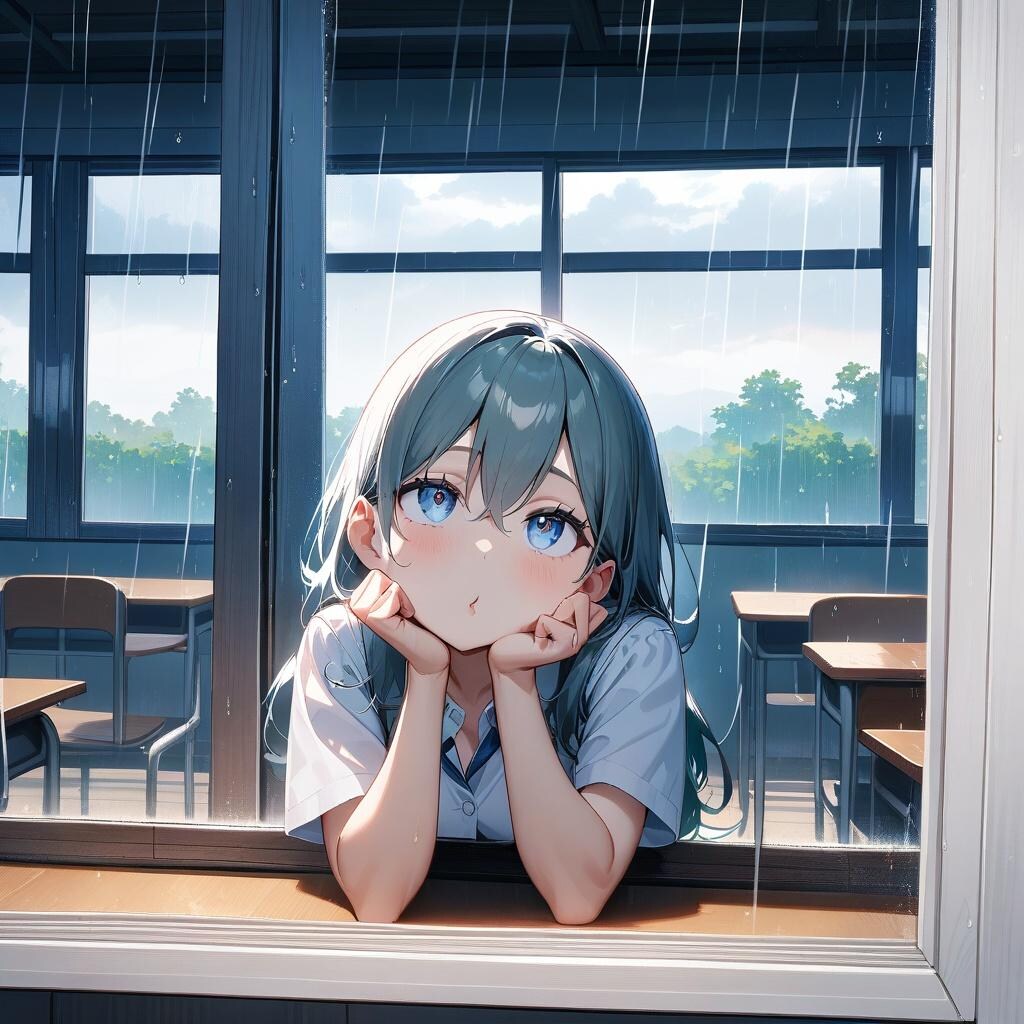 ずっと降ってるなぁ