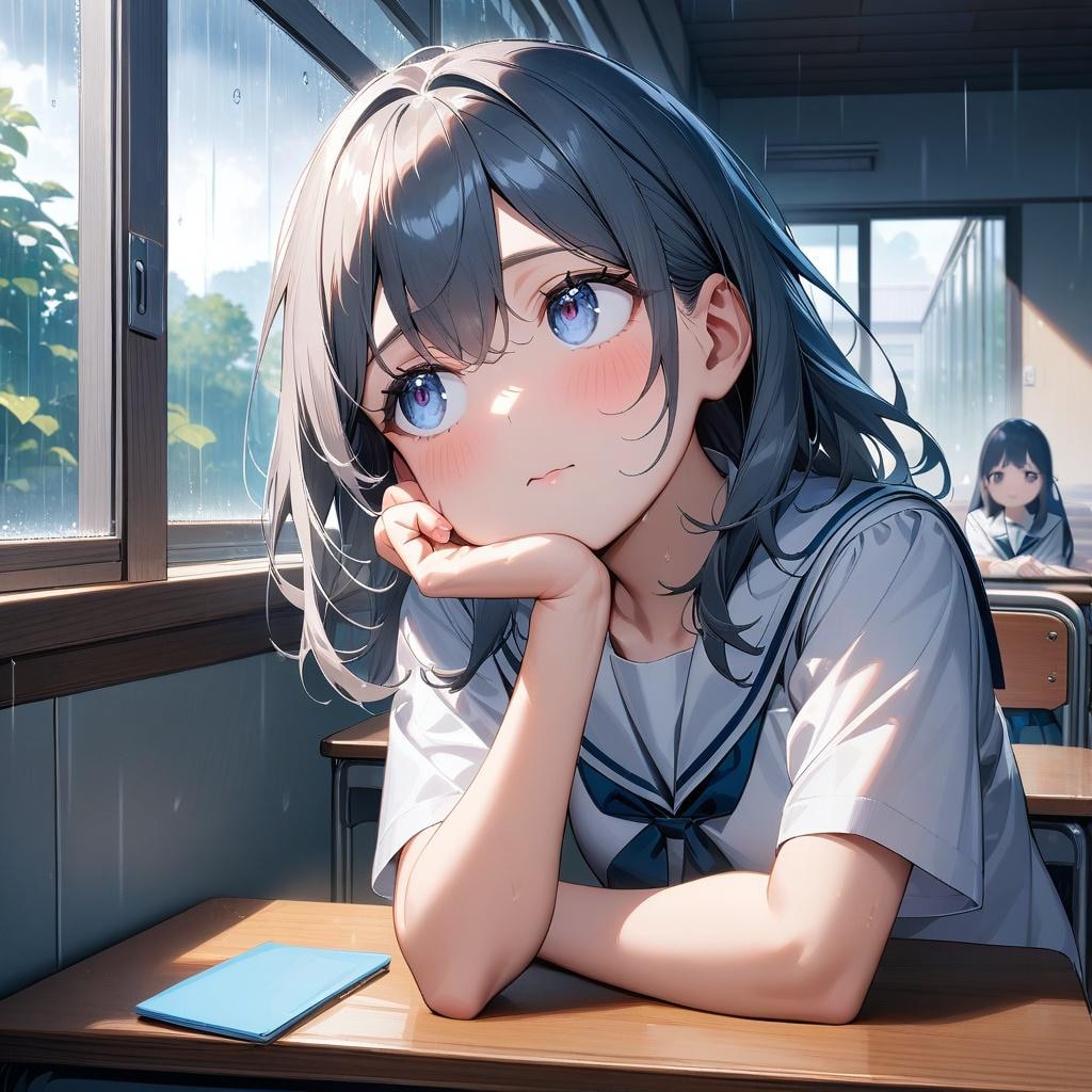 ずっと降ってるなぁ