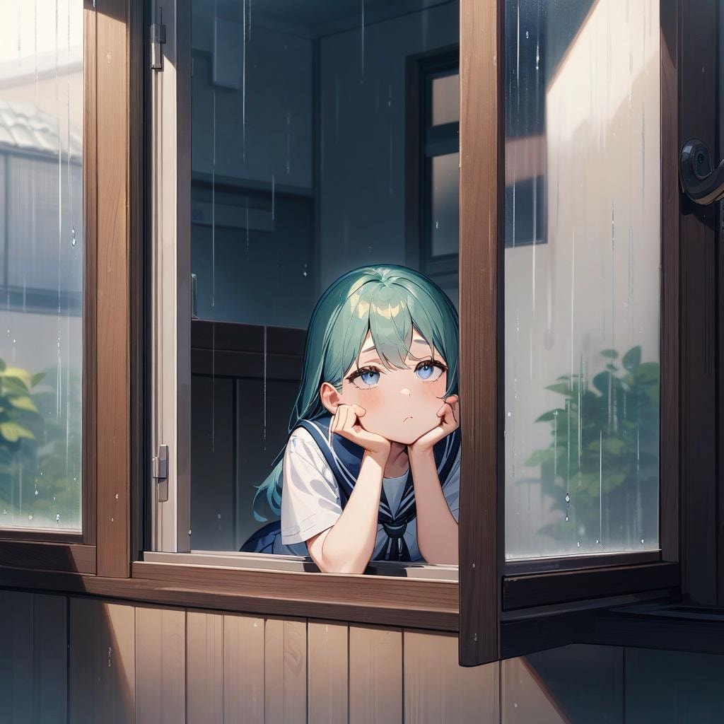 ずっと降ってるなぁ