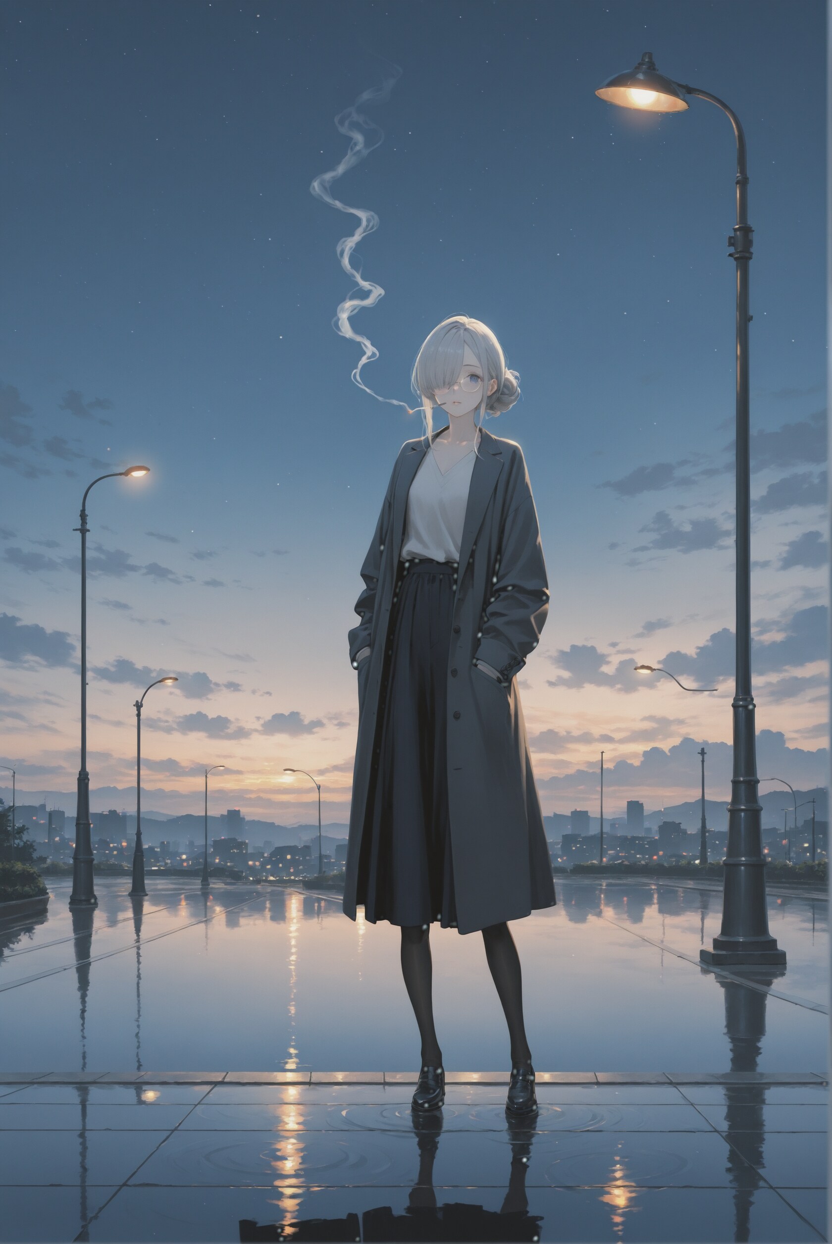 雨上がりのひととき | の人気AIイラスト・グラビア