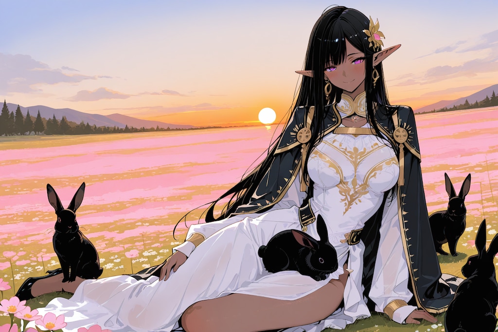 逢魔が時ですわ