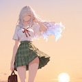 夕暮れ 2枚目