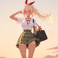 夕暮れ 3枚目