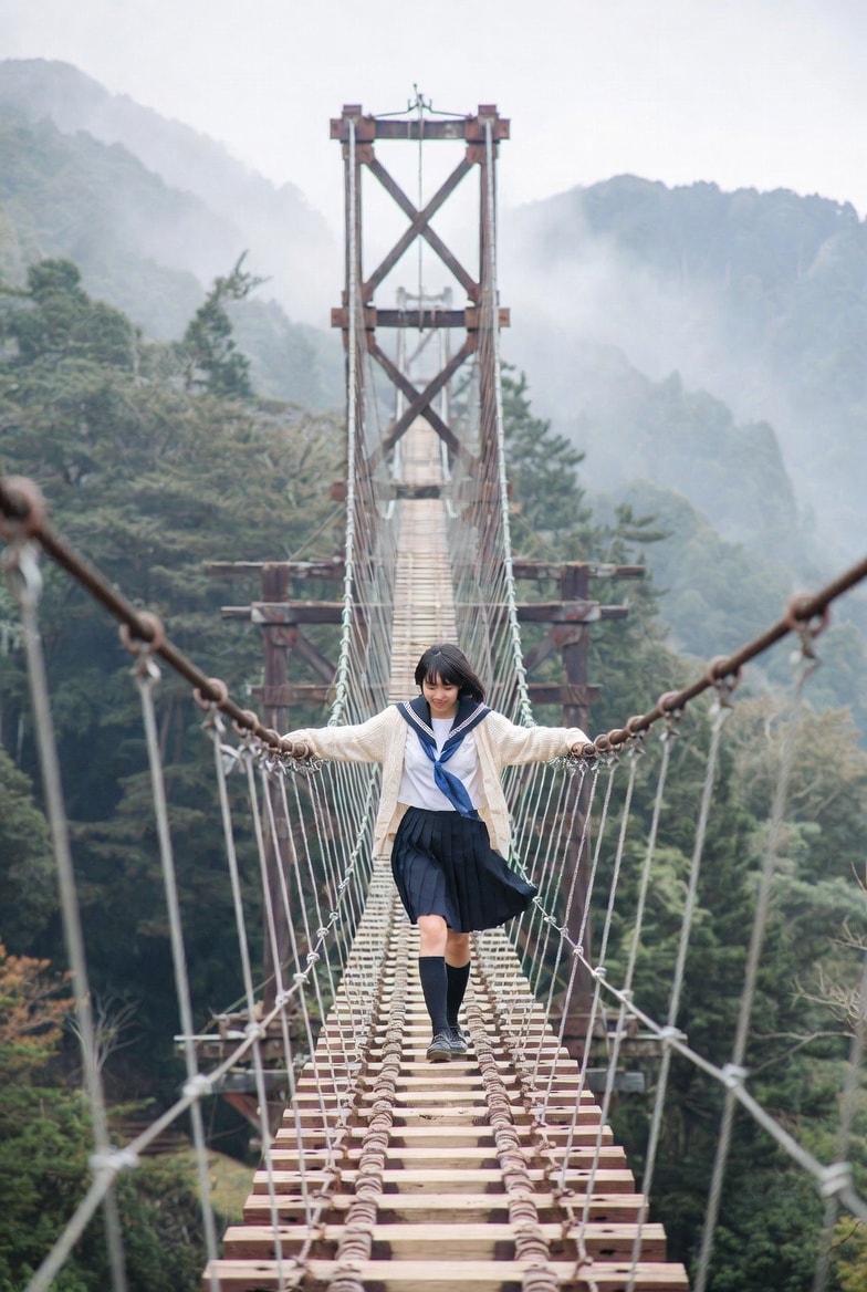 吊り橋的な | の人気AIイラスト・グラビア