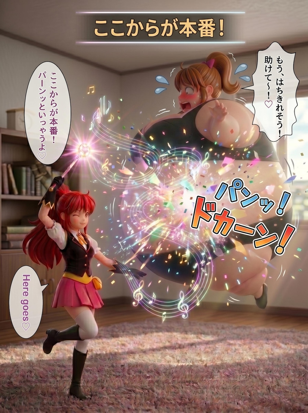破裂しちゃえっ♡ 🪄💫 ✨🎈
