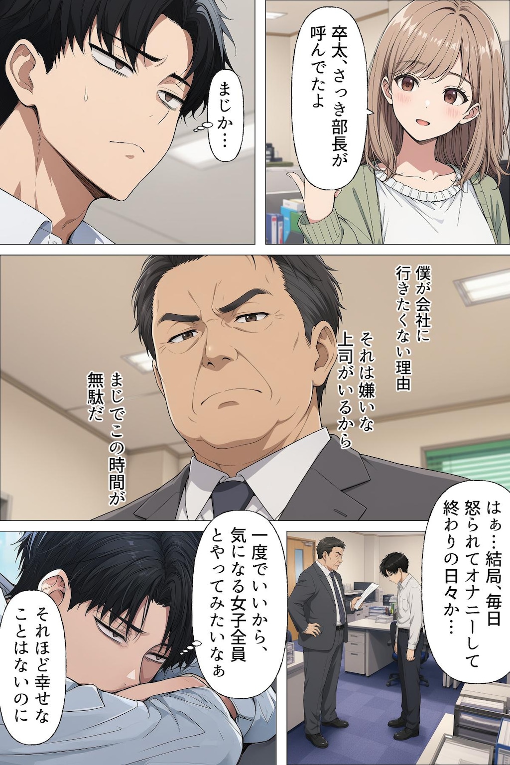 【漫画】指名は卒アルの中で 卒業アルバムに載っている元同級生しか