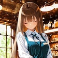 細めのウェイトレス女 4枚目