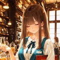 細めのウェイトレス女 5枚目