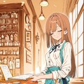 細めのウェイトレス女 6枚目